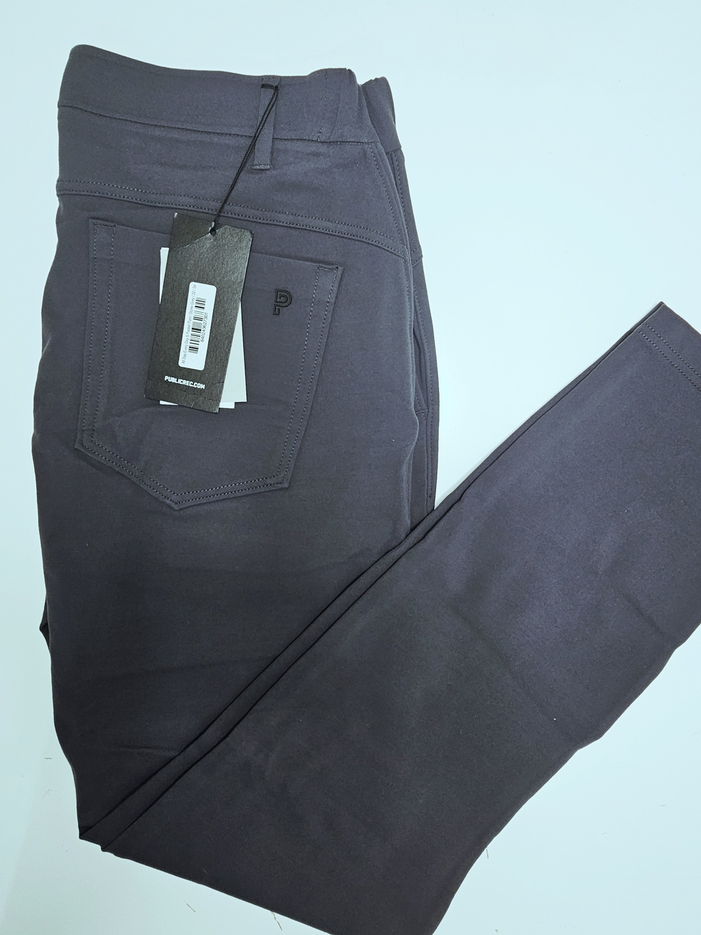 Public Rec All Day Every Day Navy Performance Pants Men's 38x28 Stretch Chino